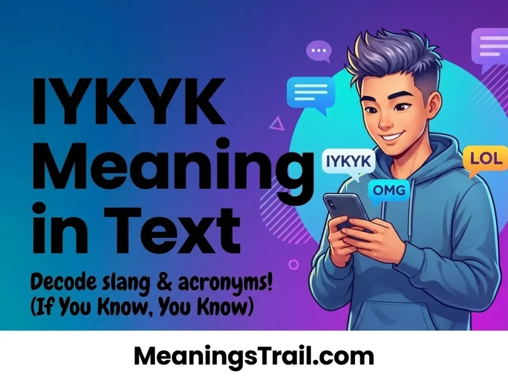 IYK Meaning in Text