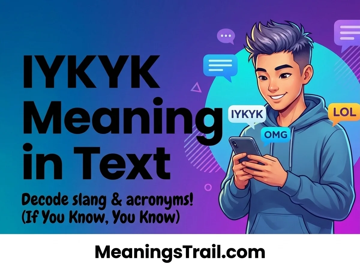 IYK Meaning in Text
