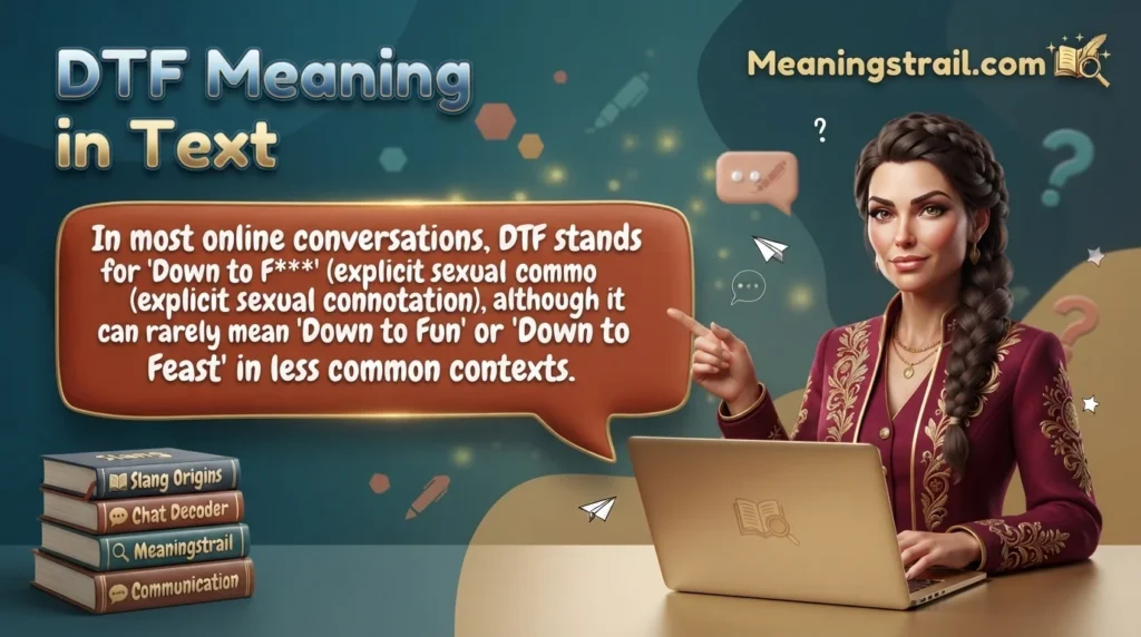 DTF Meaning in Text