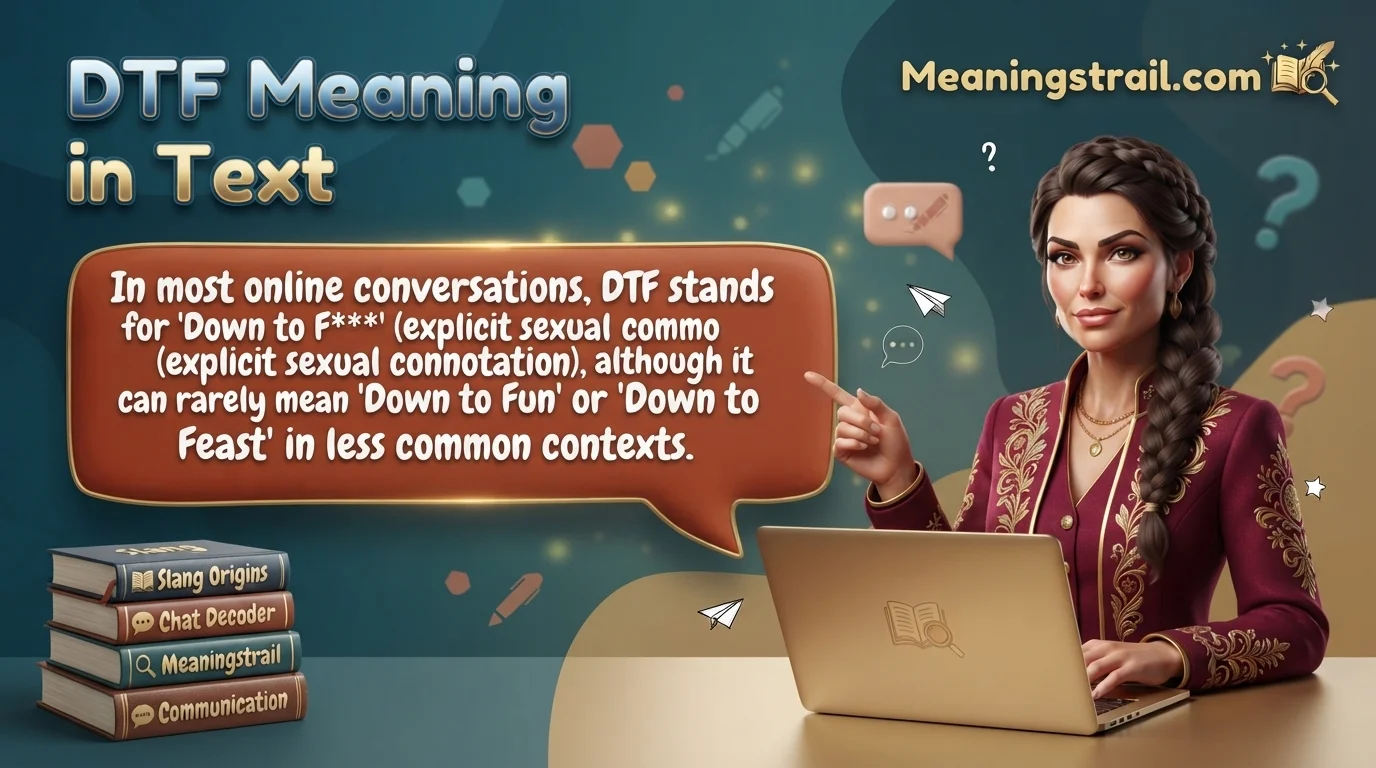 DTF Meaning in Text