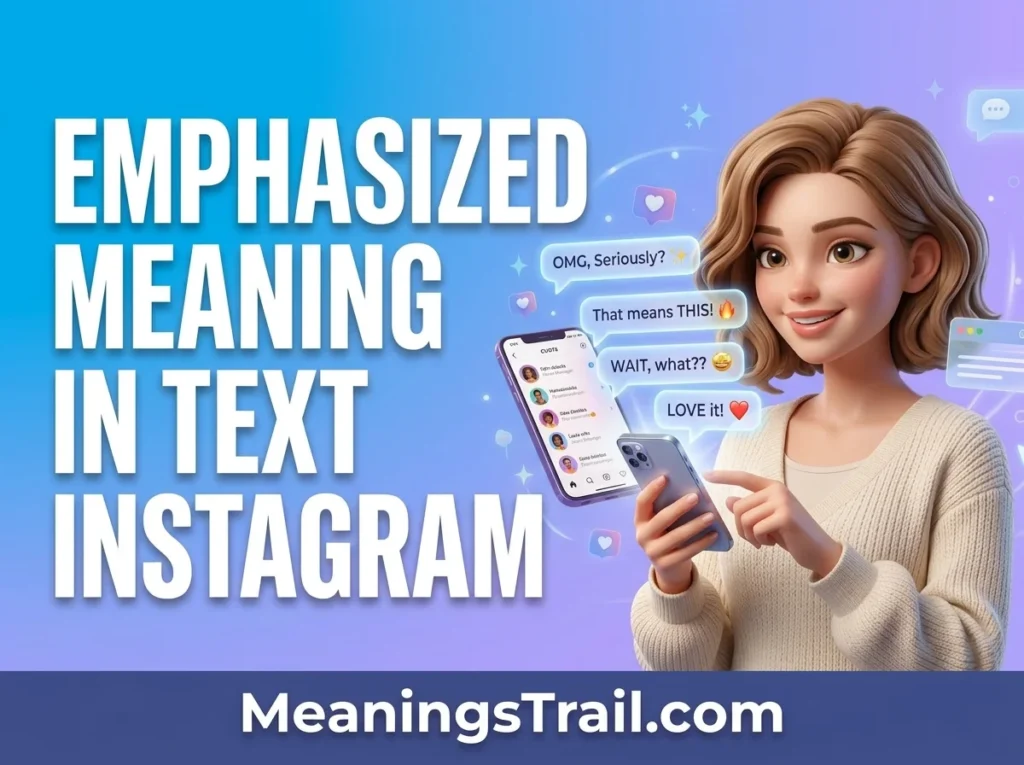EMPHASIZED MEANING IN TEXT