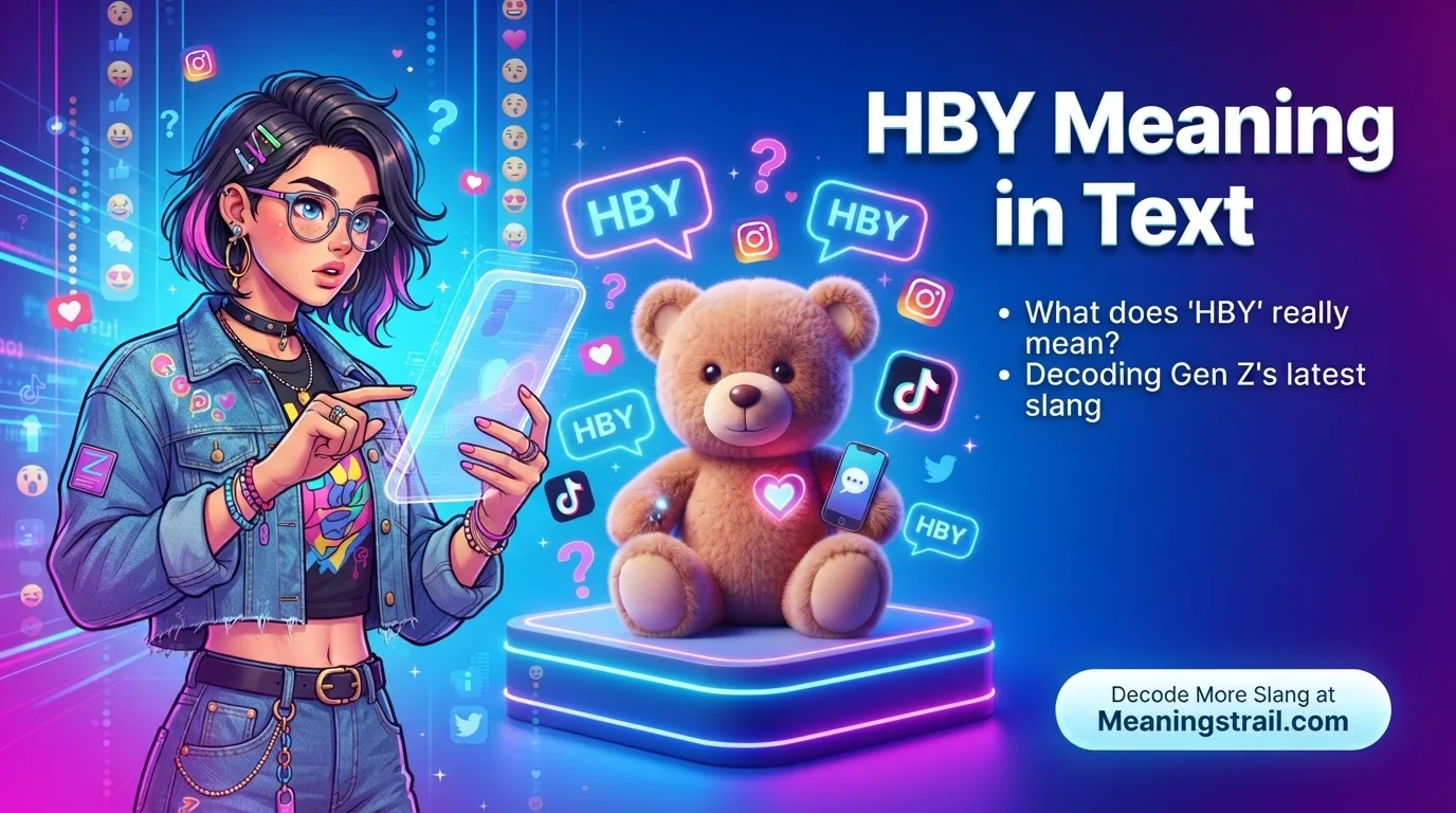 HBY Meaning in Text