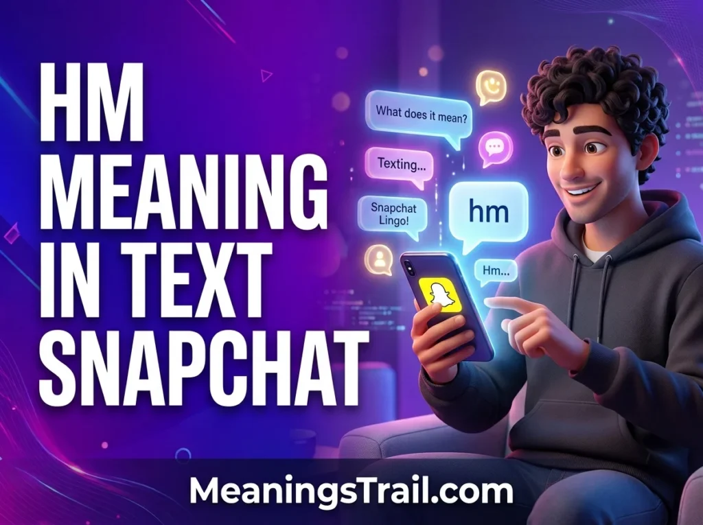 HM MEANING IN TEXT SNAPCHAT