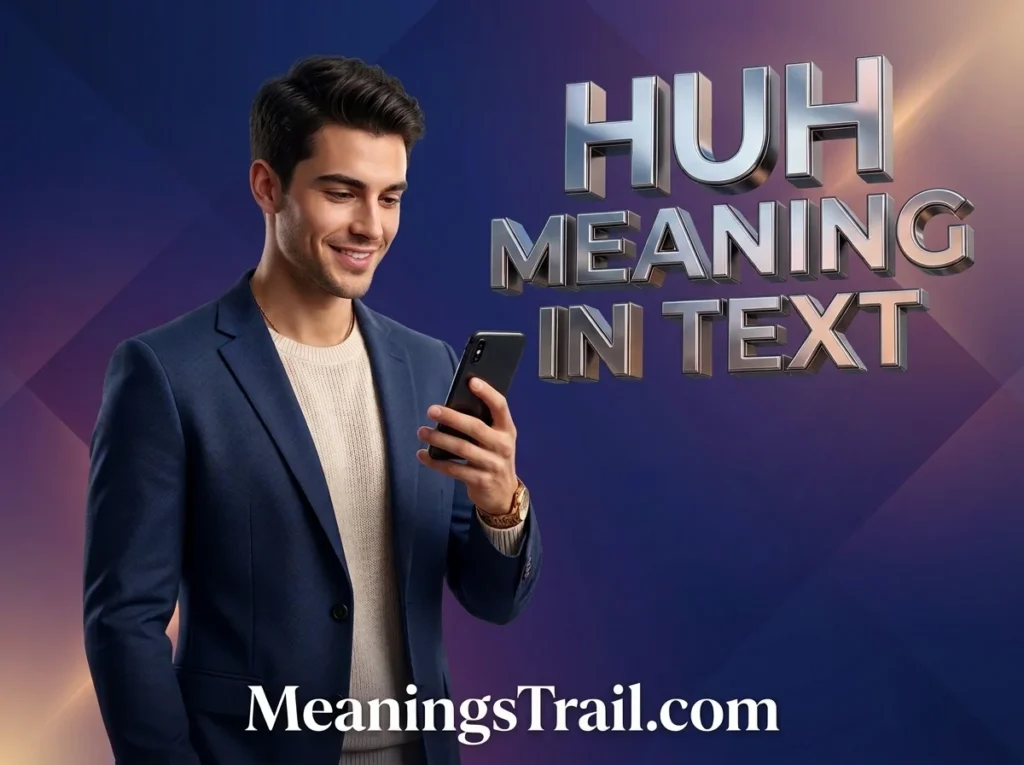 Huh Meaning in Text