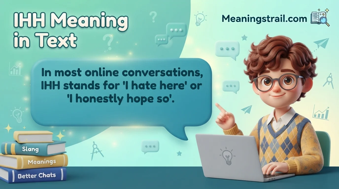 IHH Meaning in Text