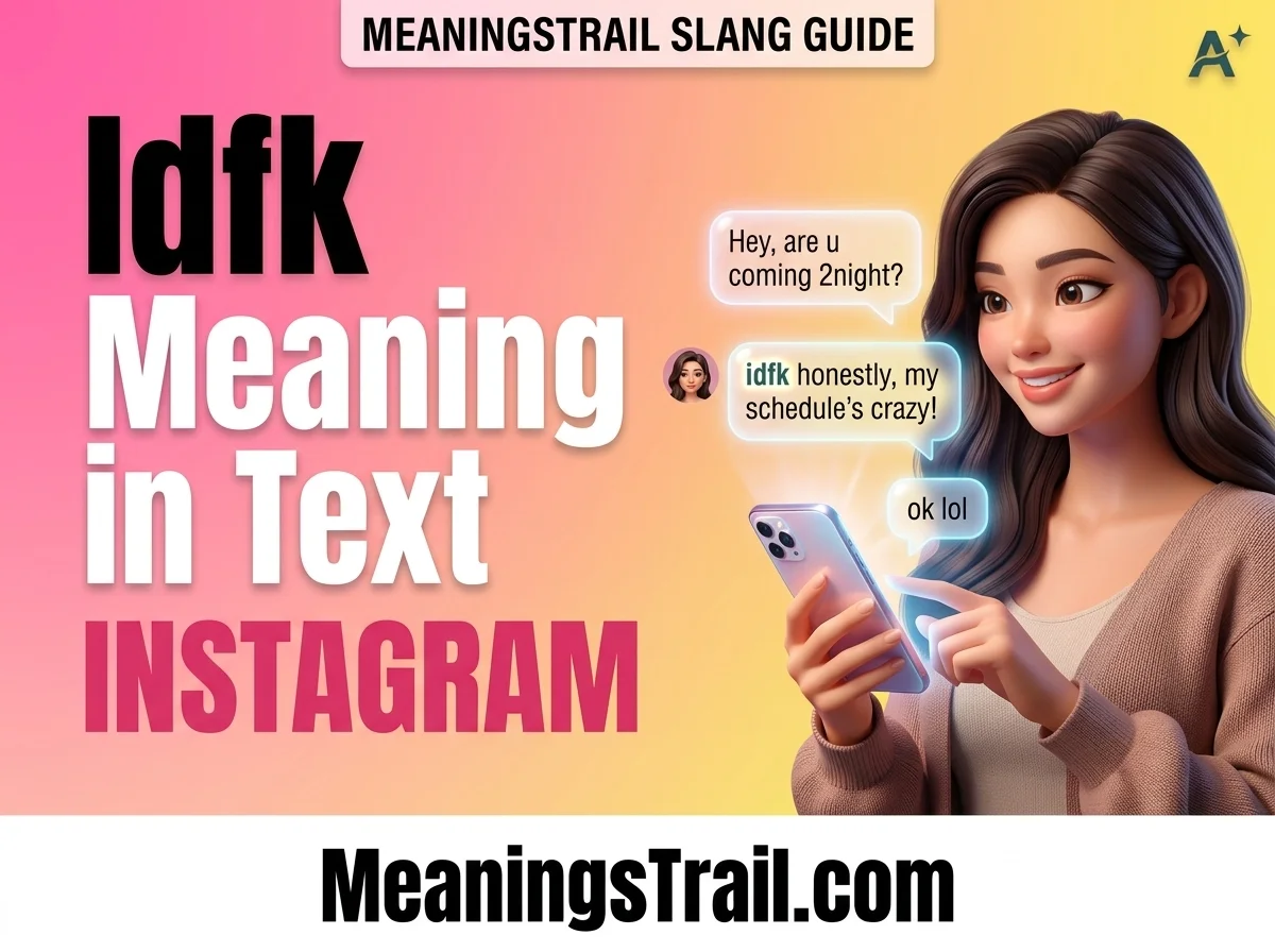 Idfk Meaning in Text
