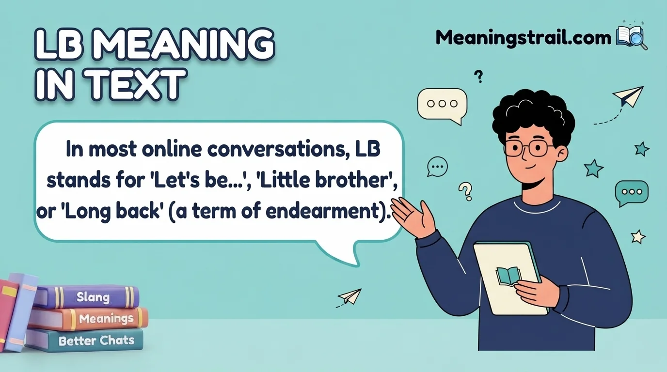 LB MEANING IN TEXT