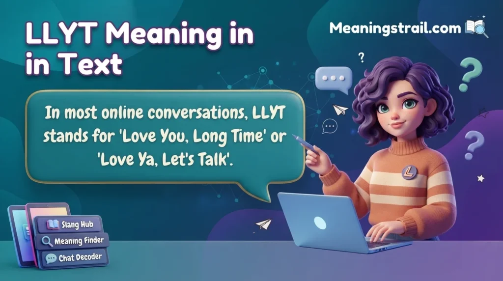 LLYT Meaning in Text