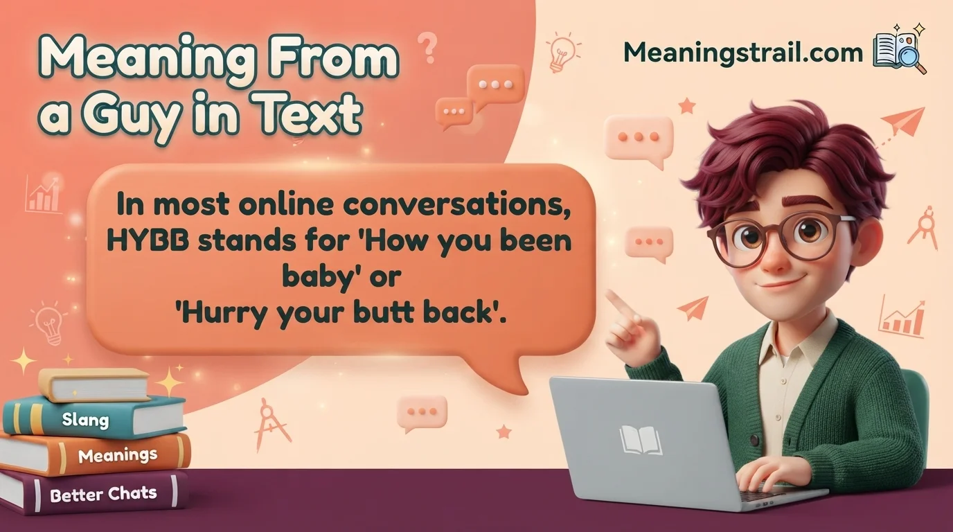 Meaning From a Guy in Text