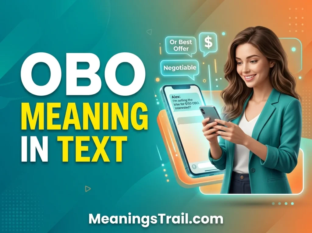 OBO MEANING IN TEXT