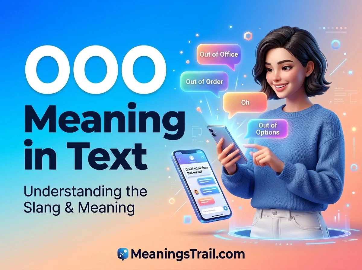 OOO Meaning in Text