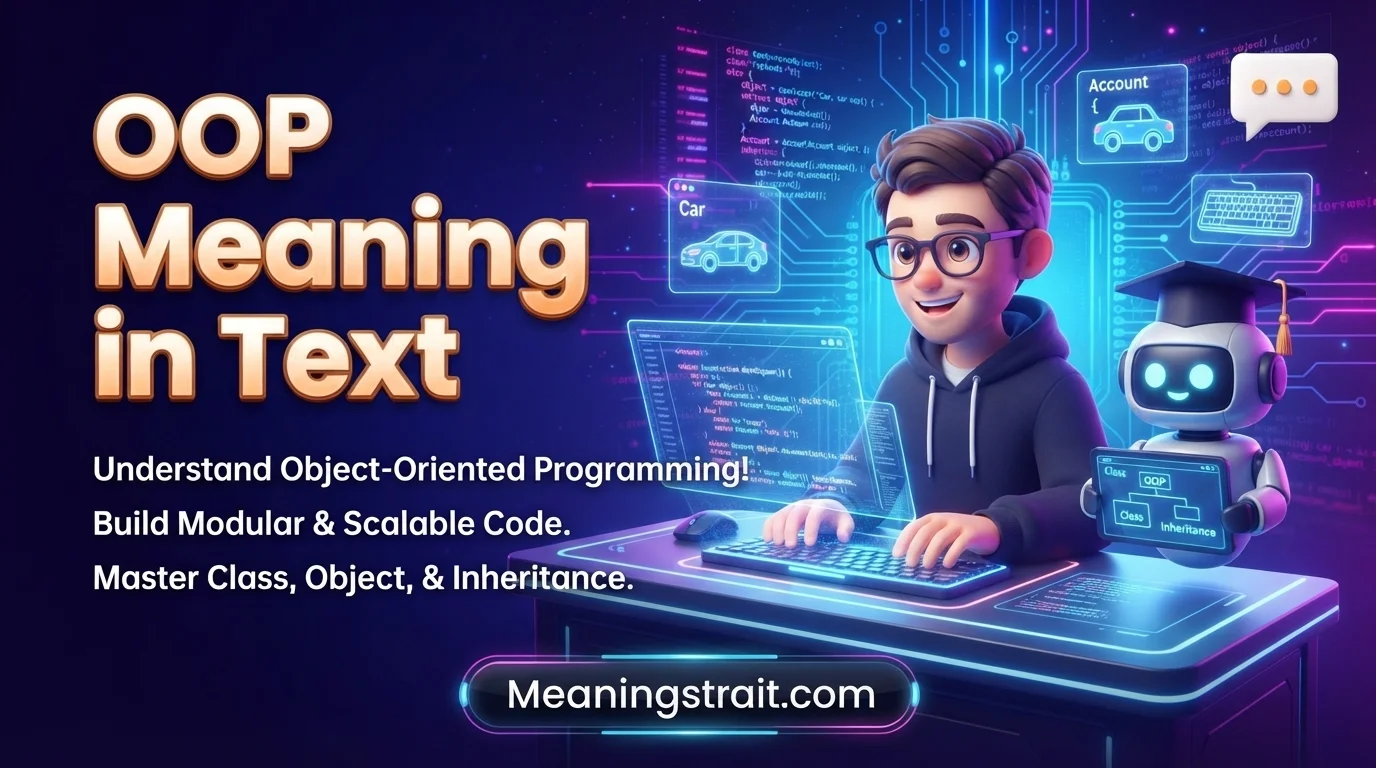 OOP Meaning in Text