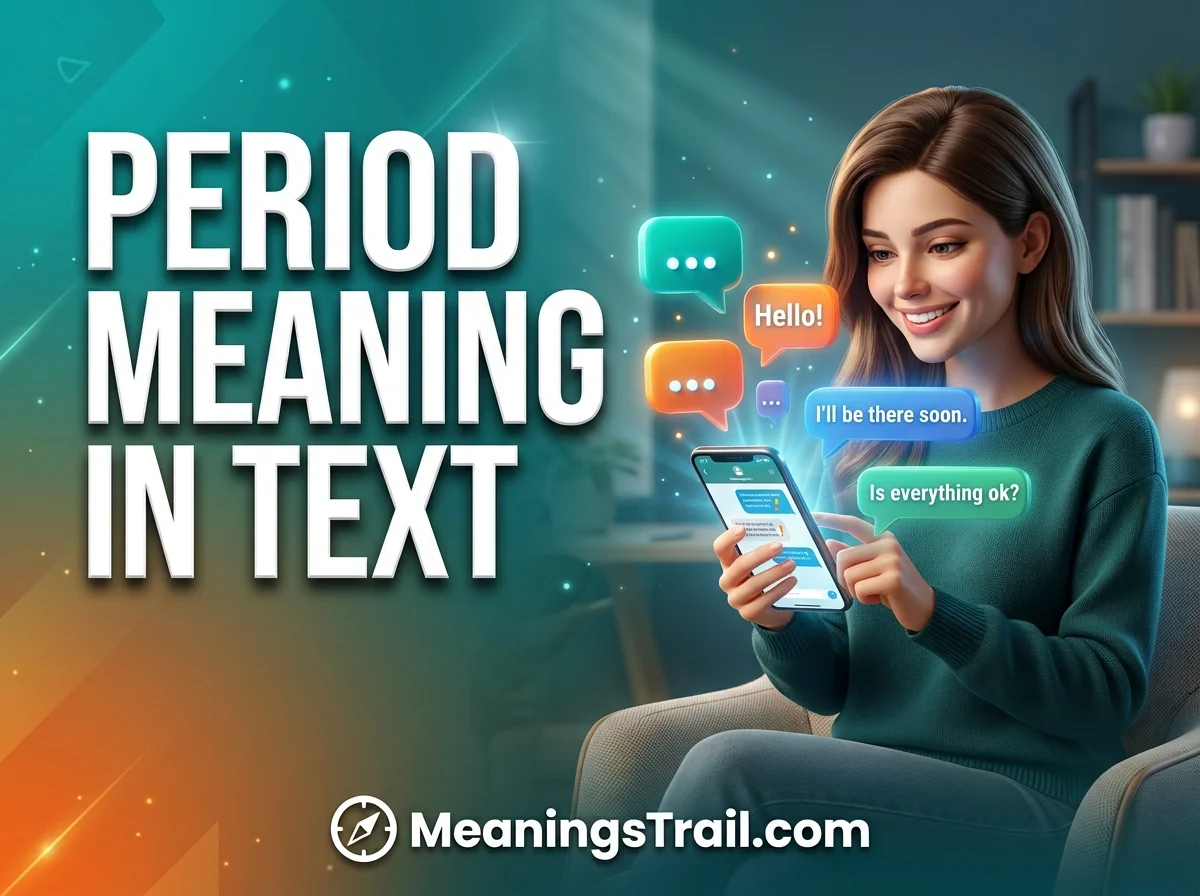 PERIOD MEANING IN TEXT