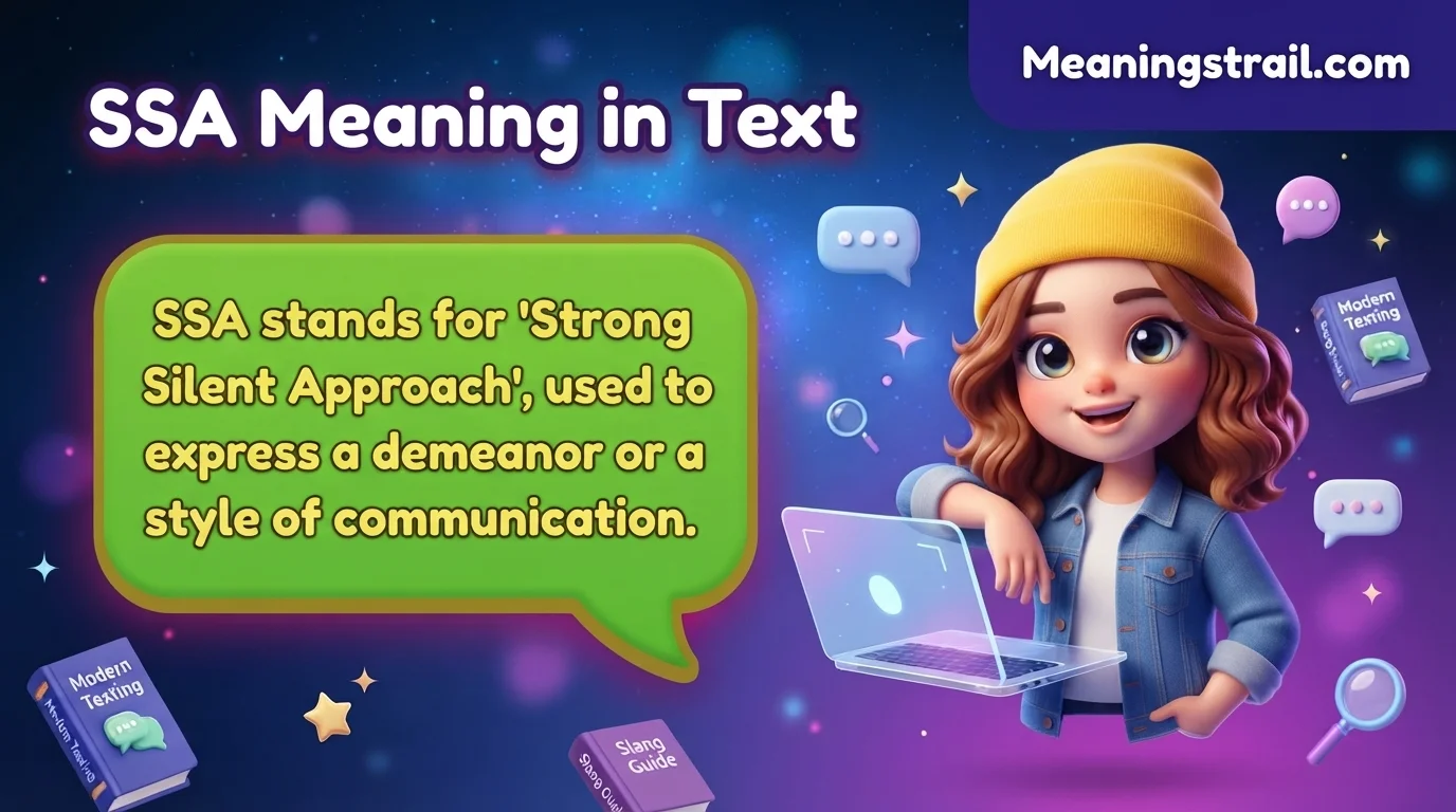 SSA Meaning in Text