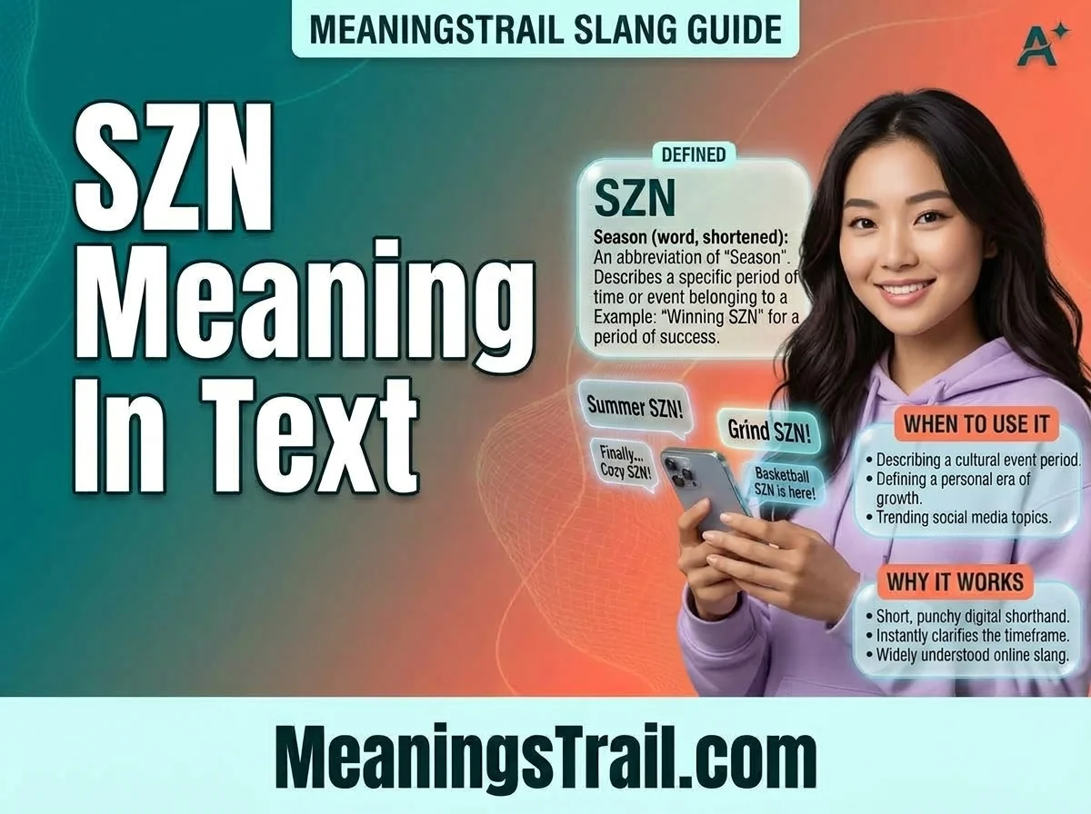 SZN Meaning In Text
