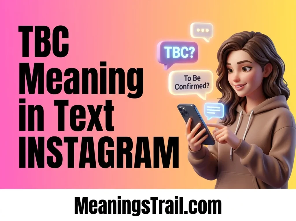 TBC Meaning in Text