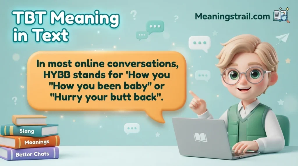 TBT Meaning in Text