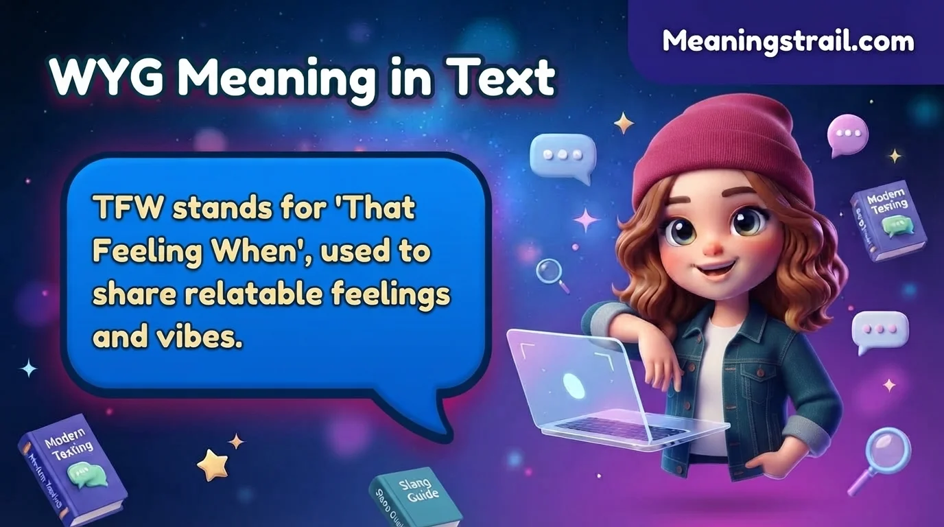 WYG Meaning in Text
