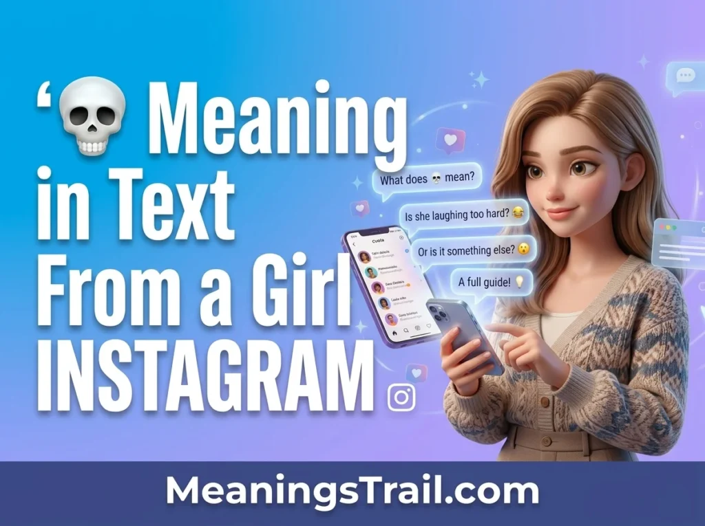 💀 Meaning in Text From a Girl