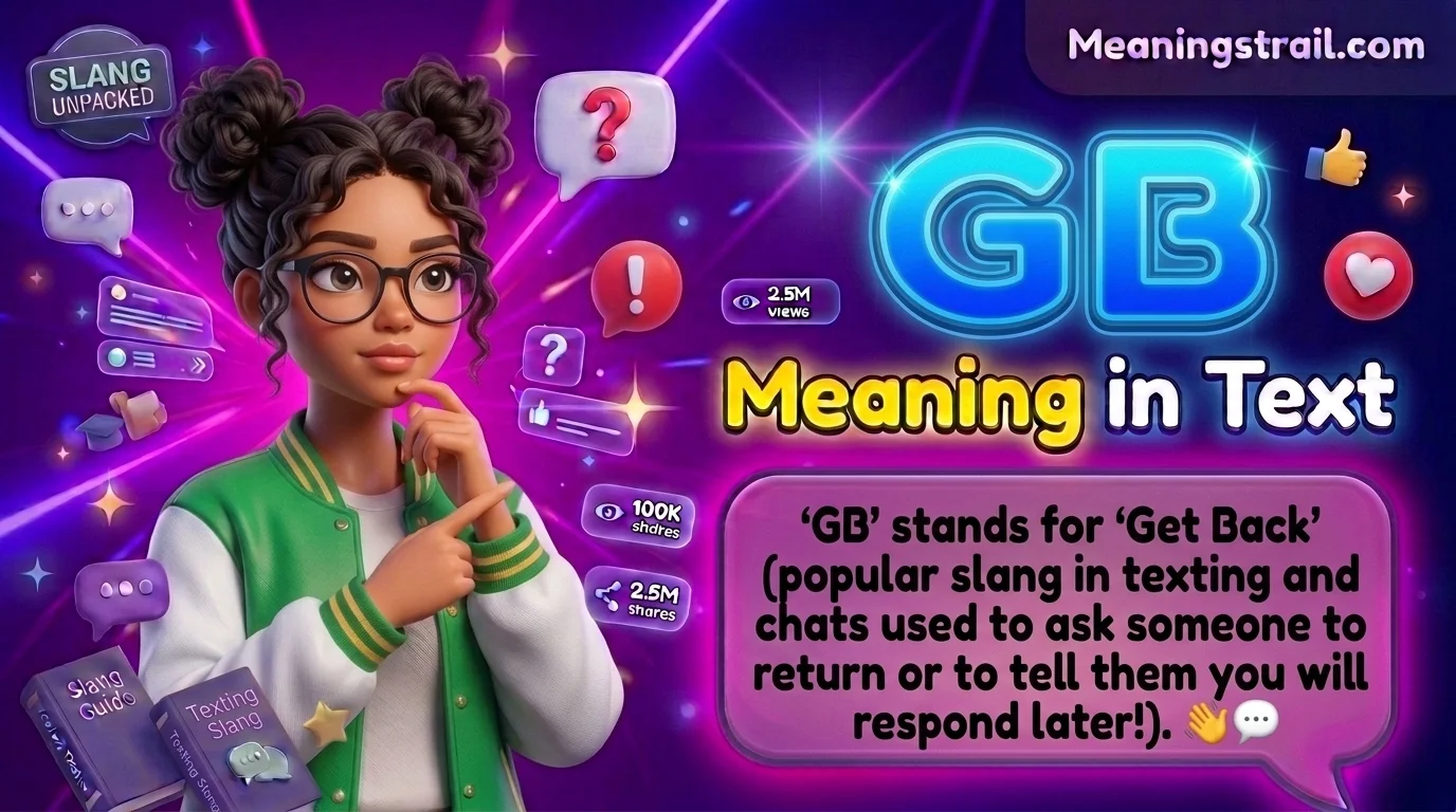 GB Meaning in Text