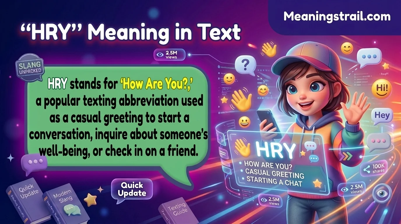 Hry Meaning in Text