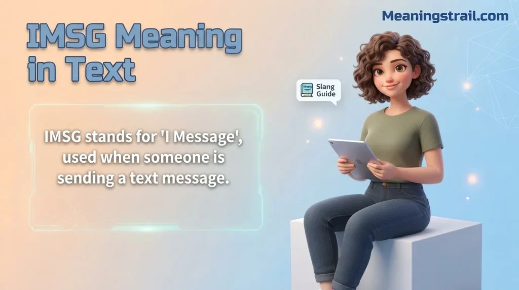 IMSG Meaning in Text