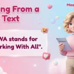 Meaning From a Girl in Text