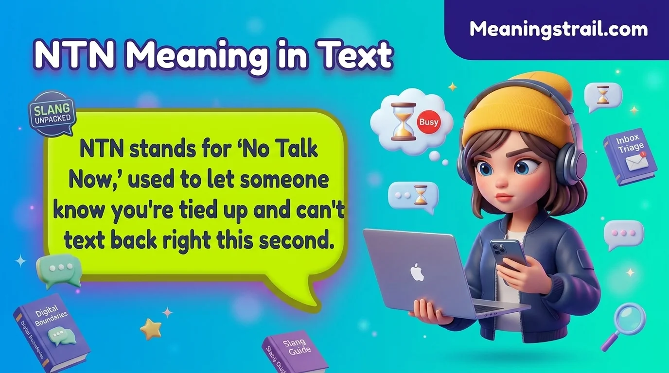 NTN Meaning in Text