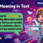 OMW Meaning in Text
