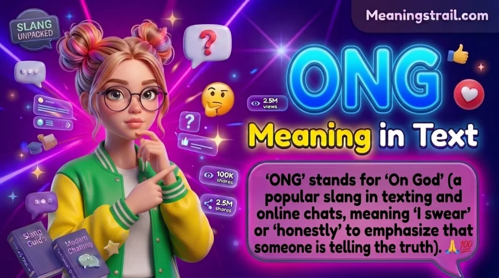 ONG Meaning in Text