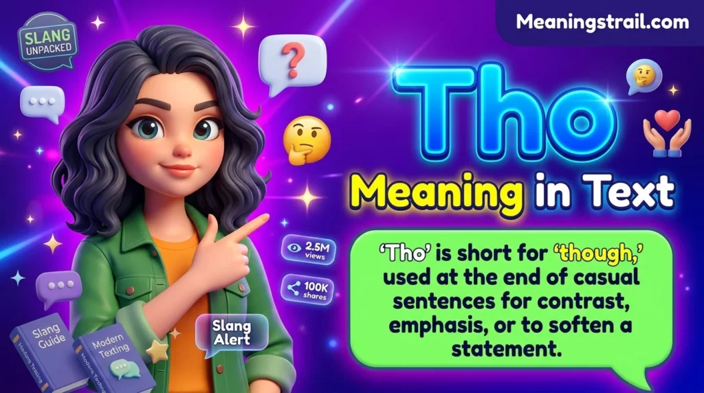 Tho Meaning in Text