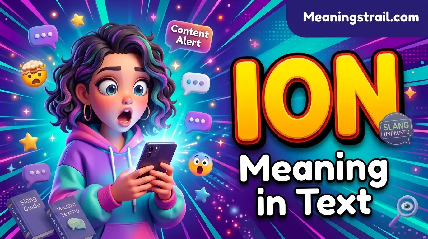 ION Meaning in Text